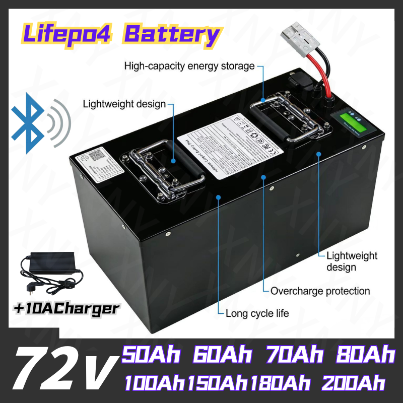 72V 60Ah Lifepo4 Battery Pack - Литиевая батарея XNY-72V LiFePO4 50Ач 60Ач