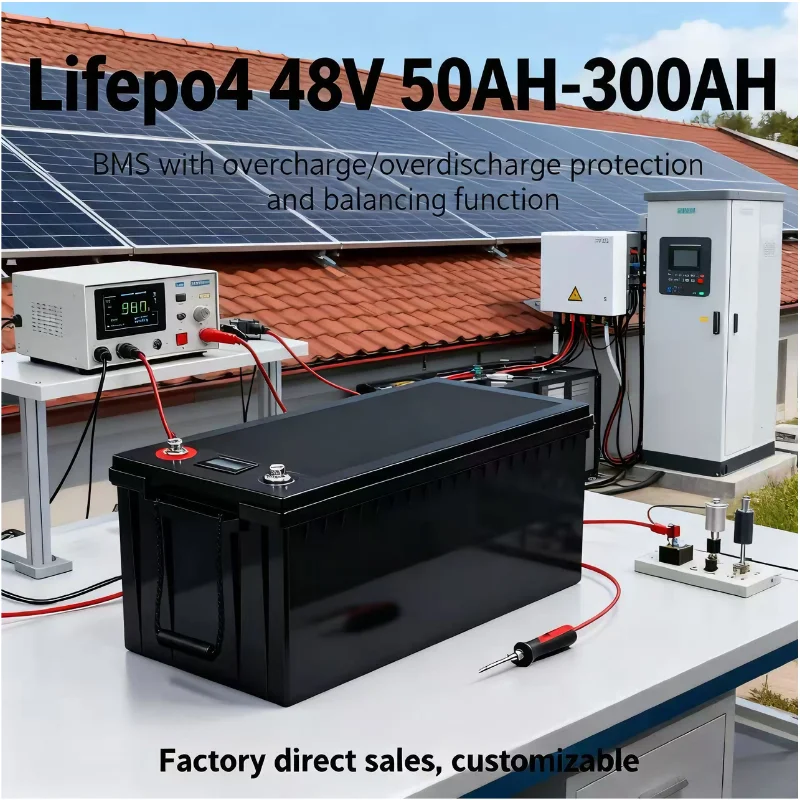 72V 60Ah Lifepo4 Battery Pack - Аккумулятор LiFePO4 48 В, 50/100/150/200/300 Ач