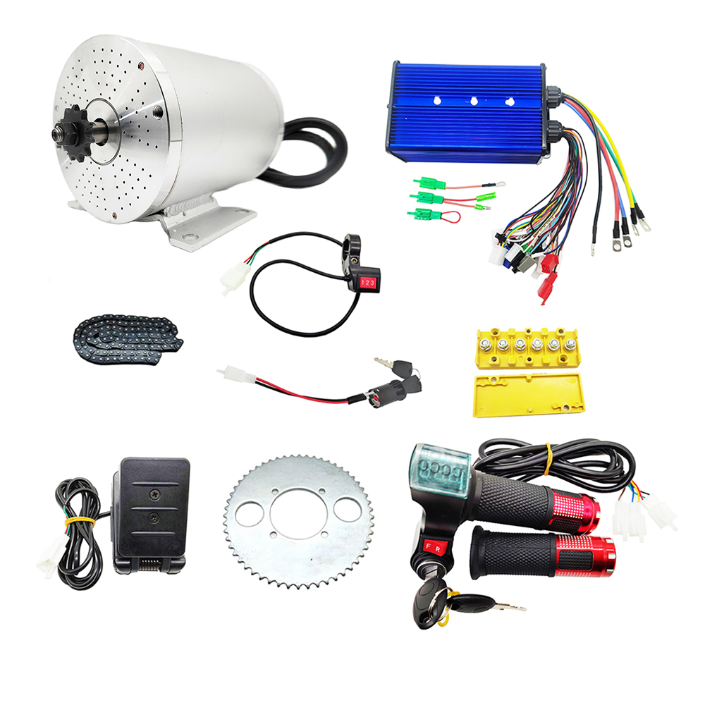 Электродвигатель бесщеточный п – обзор и цена Mid Drive Motor Kit 72V 3000W