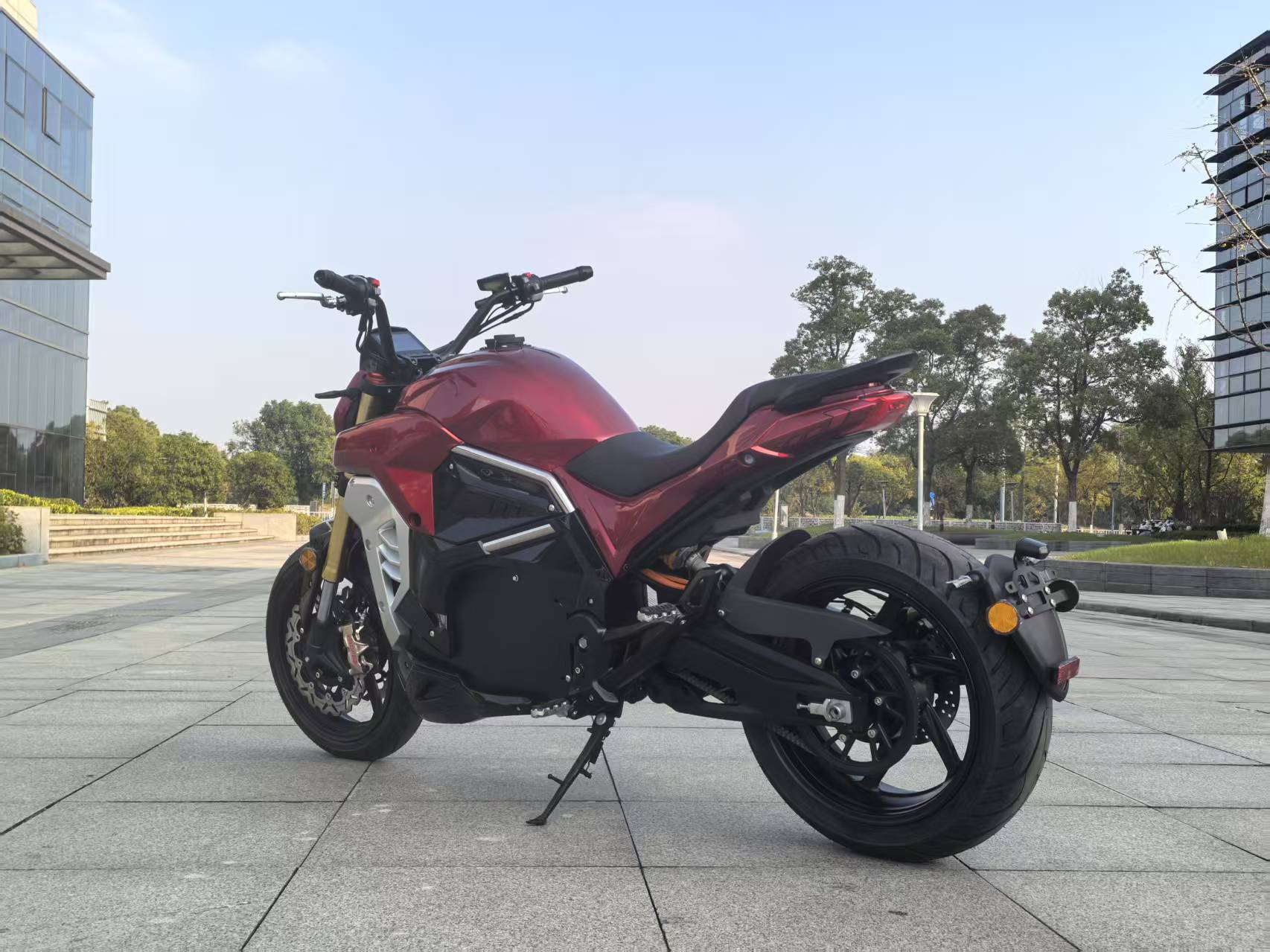 Электрический мотоцикл STLF дл – обзор и цена 72V 5000W Electric Motorcycle
