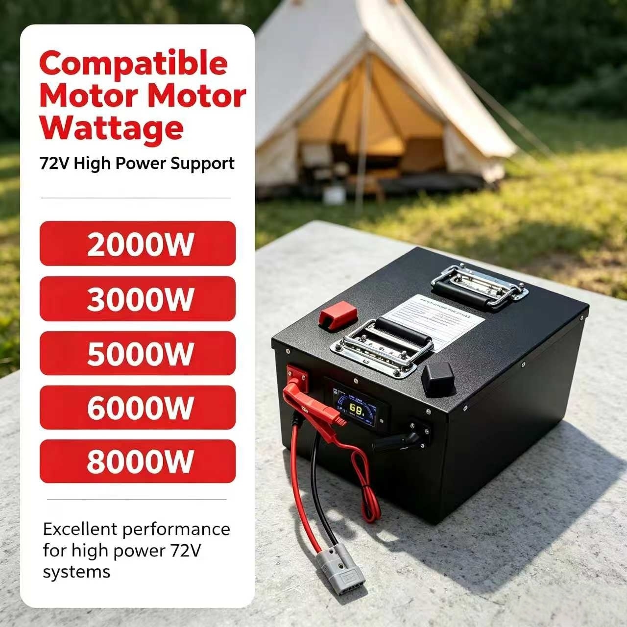 Литий-ионный аккумуляторный бл – обзор и цена 72V 60Ah Lifepo4 Battery Pack